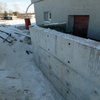 Lauko betoniniai laiptai