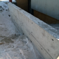 Lauko betoniniai laiptai