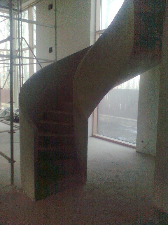 Sraigtiniai betoniniai laiptai